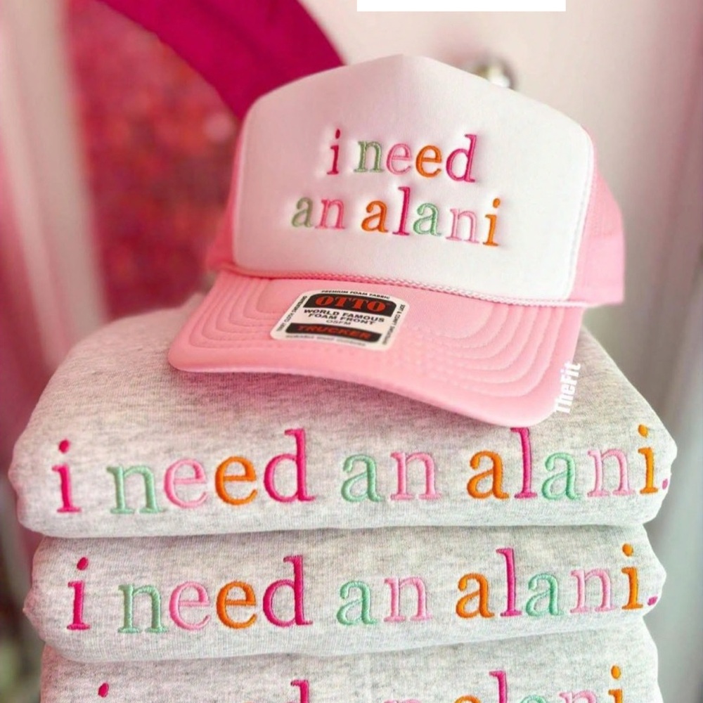 OTTO Pink and White Cap